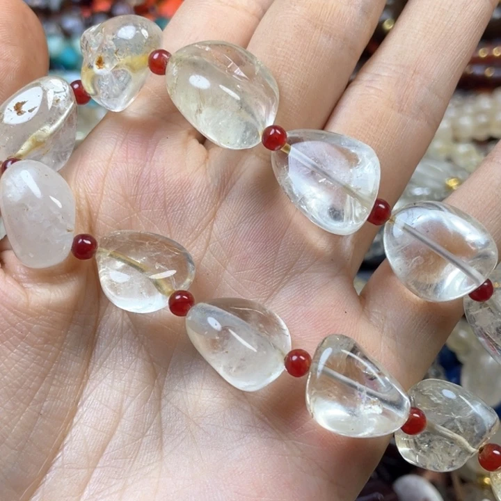 玛瑙/玉髓颈饰未镶嵌风*