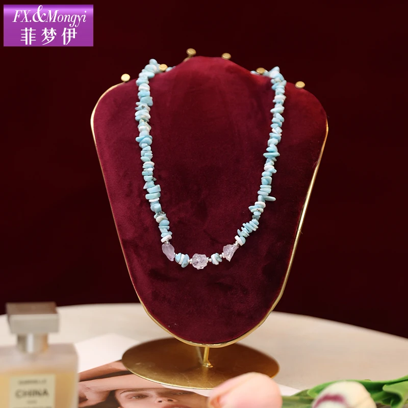 铁合金大理石项链 菲梦伊新款时尚项链FXXX1222