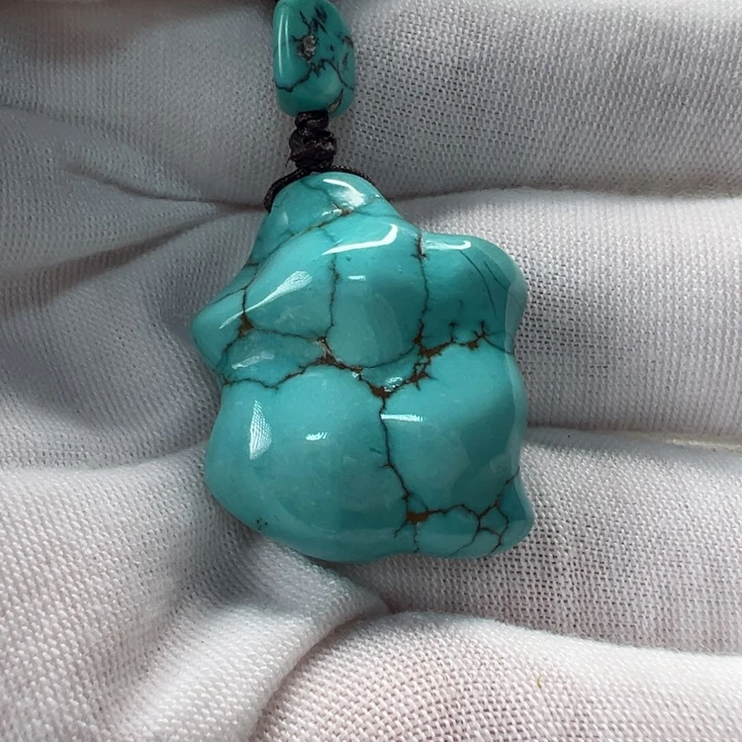 未镶嵌绿松石随形 23mm