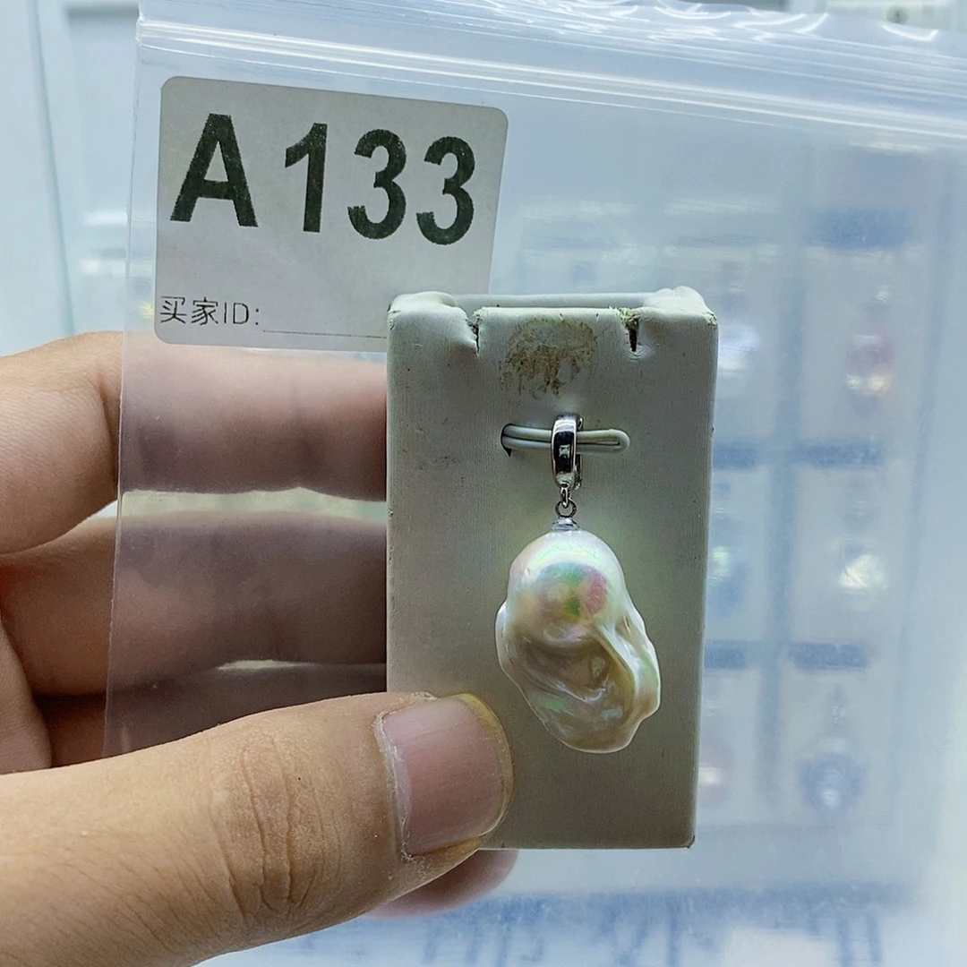 颈饰合金淡水珍珠
