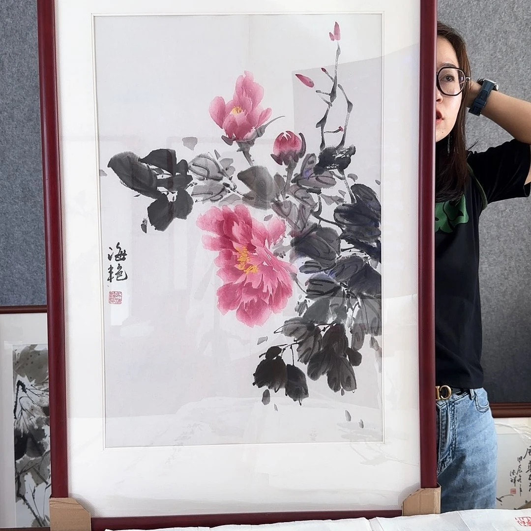 国画福利品 纯手绘