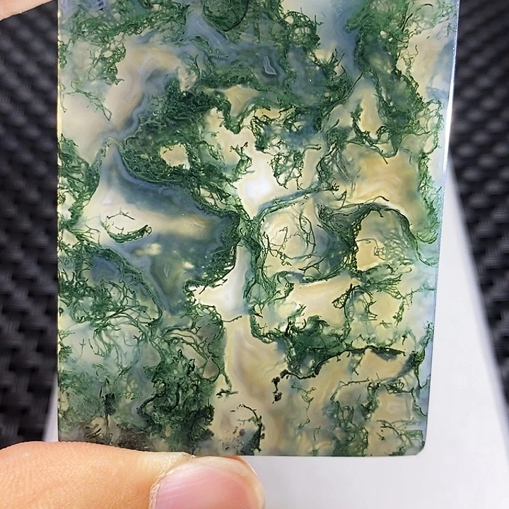 山***花玛瑙/玉髓颈饰未镶嵌