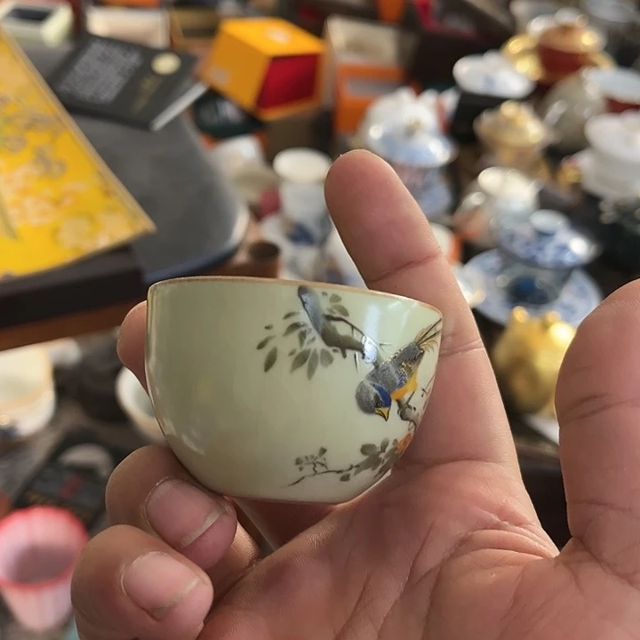 香**蟹德钟周艺林喜上眉梢壶