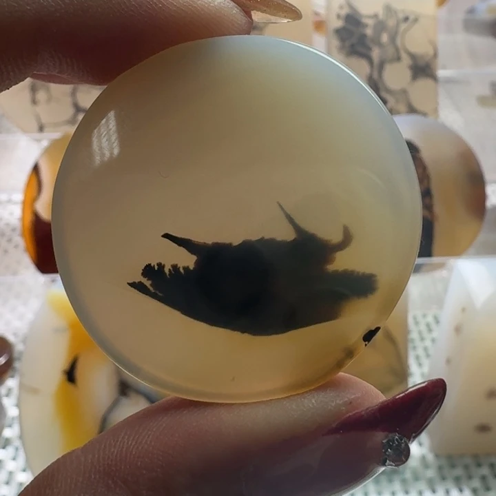 玛瑙/玉髓未镶嵌项链