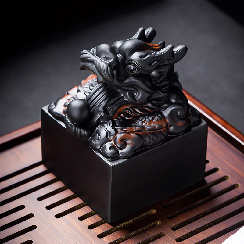 紫陶茶漏陶瓷过滤组云南建水蒸蒸日上茶叶过滤网配件茶宠摆件家用