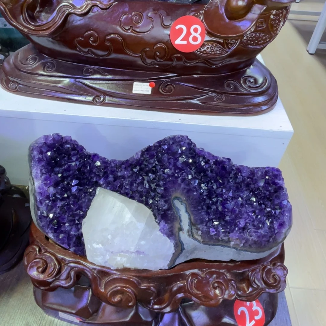未镶嵌大型摆件（非配饰）紫晶
