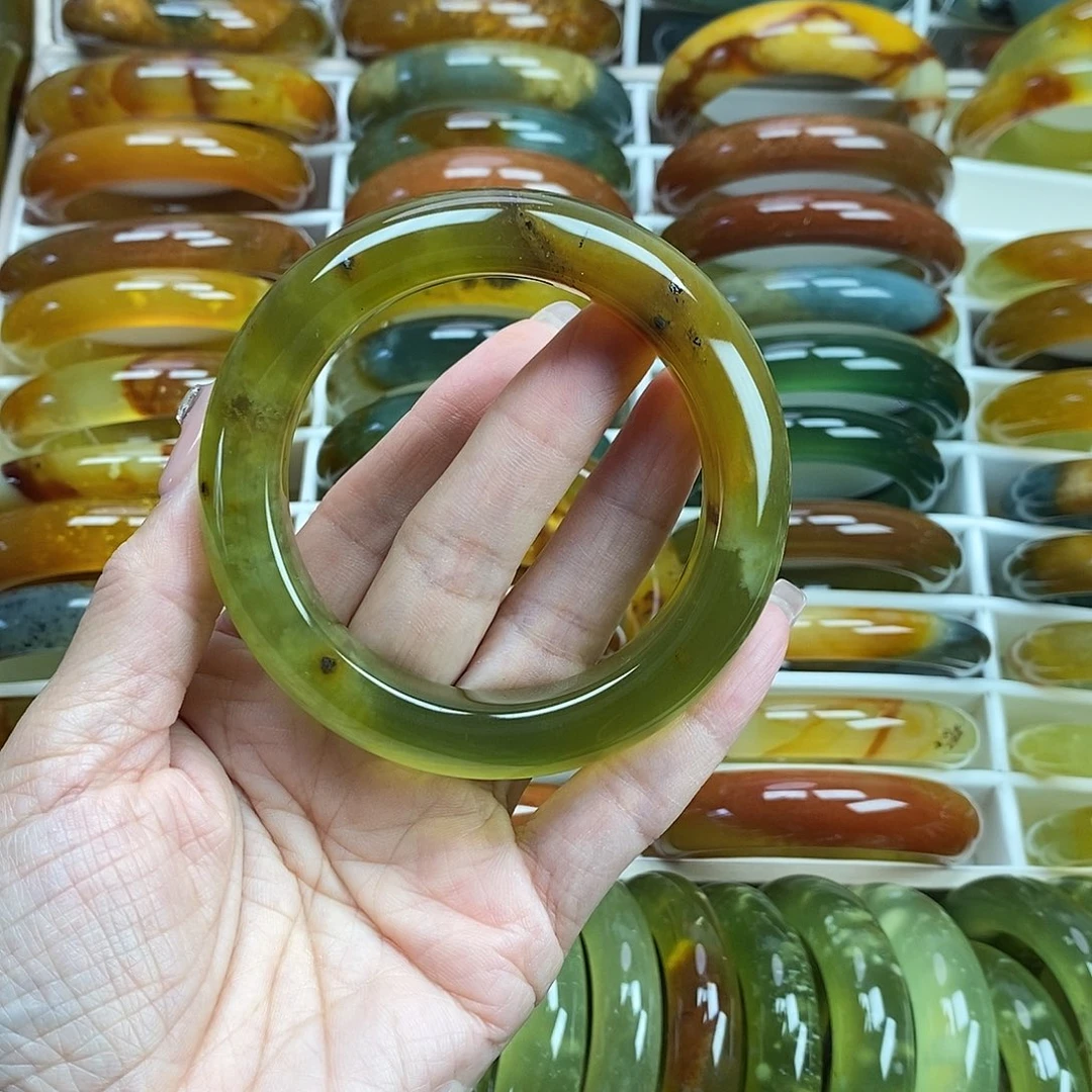 未镶嵌蛇纹石玉手镯番****）