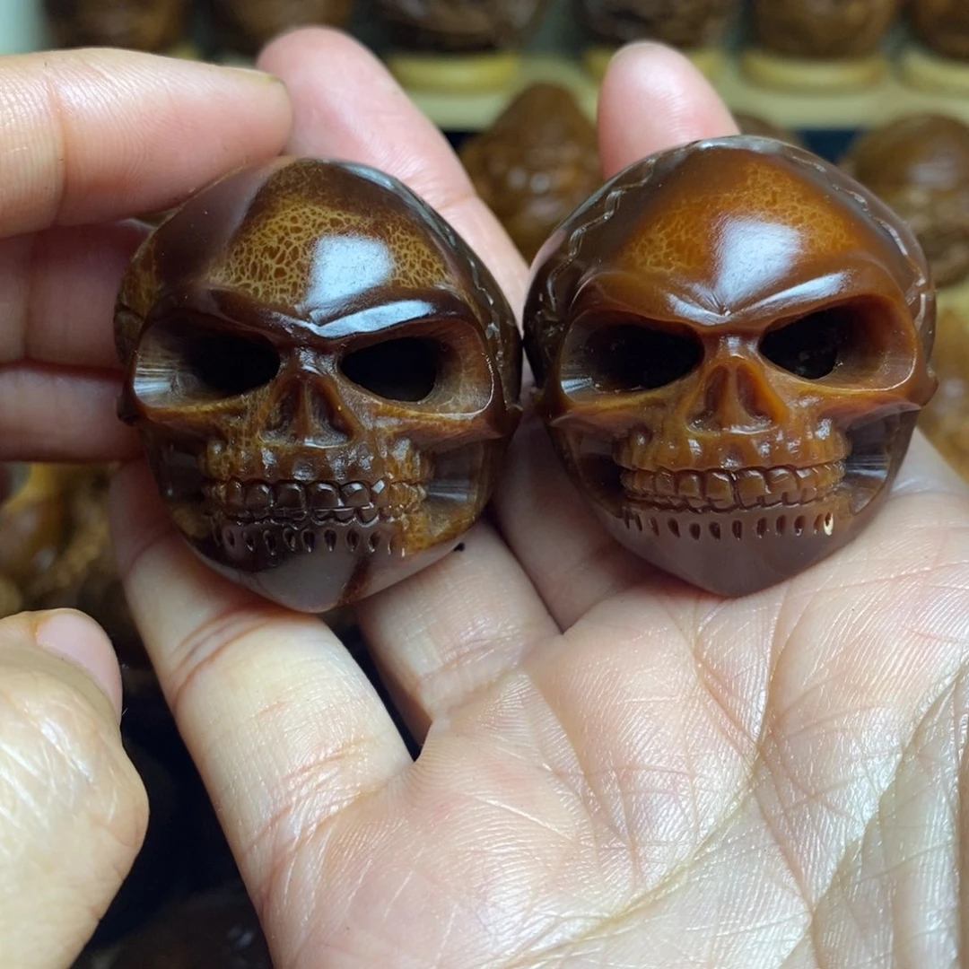 【闪购商品】香榧木橄榄核雕工艺色差