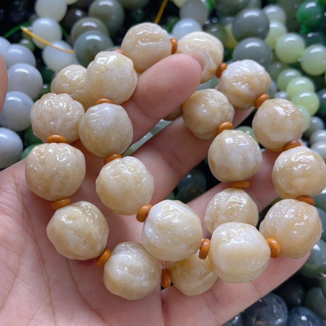 和田玉手链未镶嵌