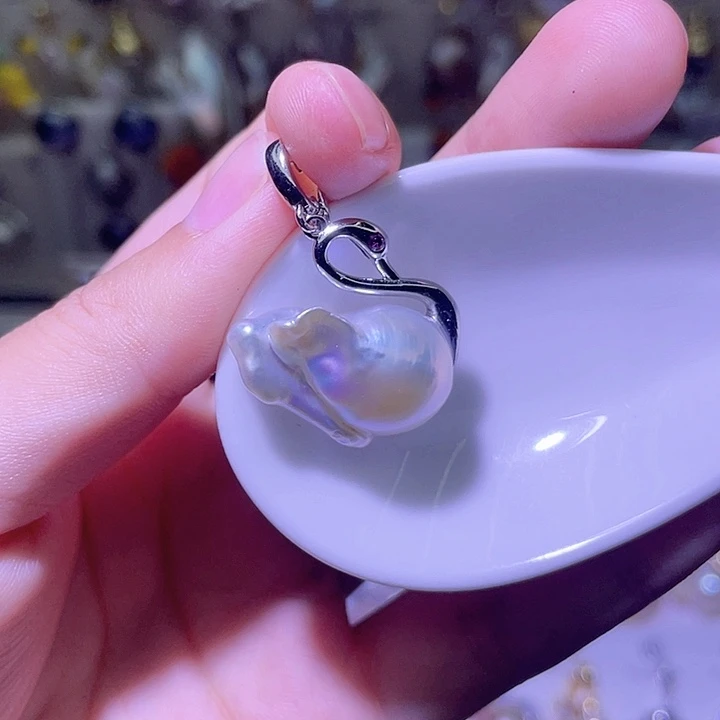 淡水珍珠合金颈饰31