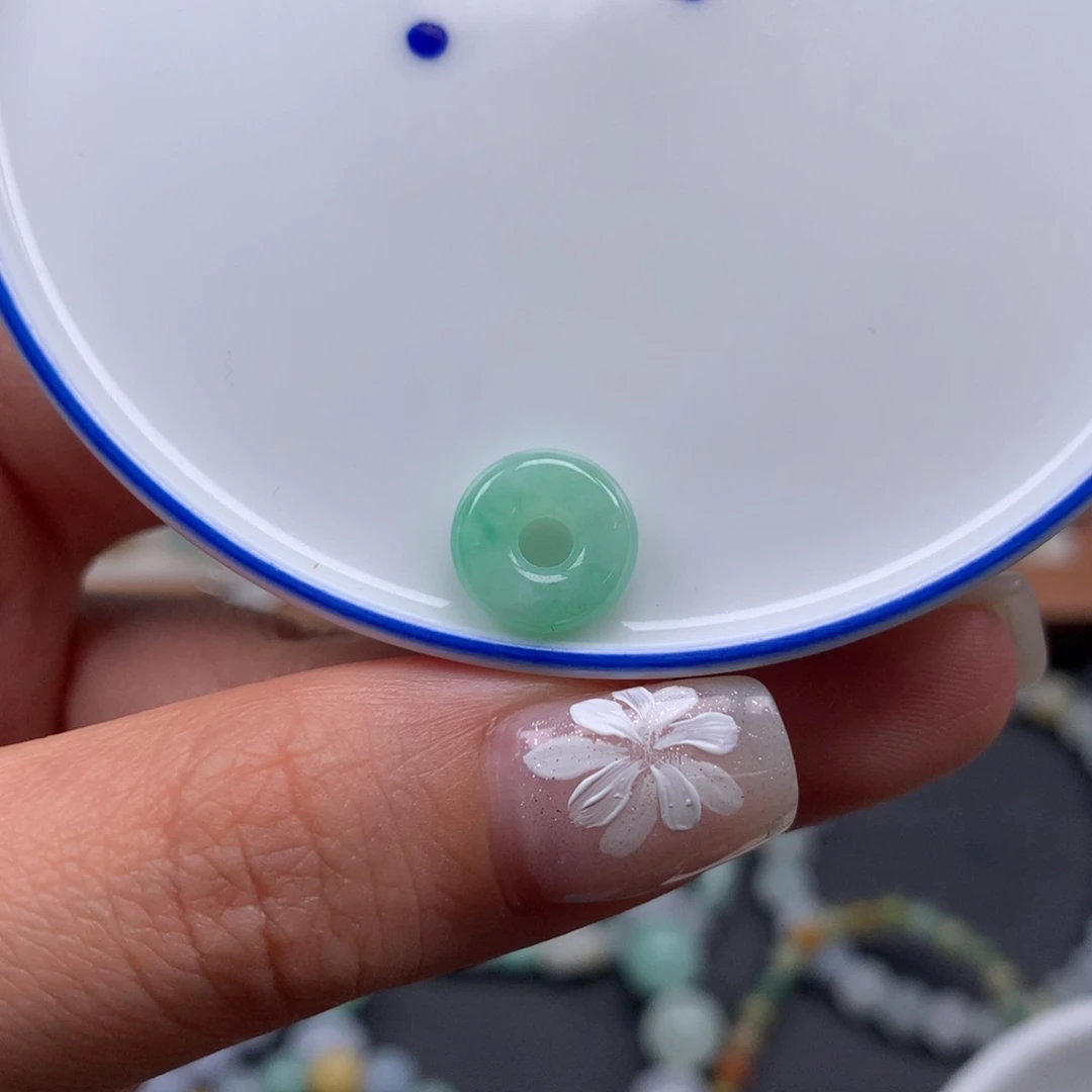 翡翠散珠天然翡翠D938