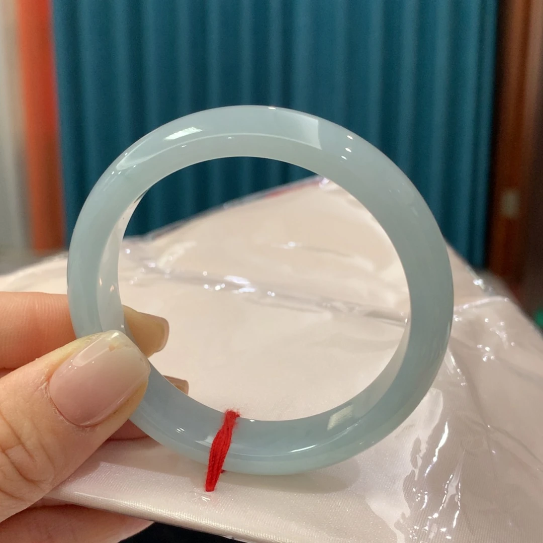 未镶嵌手镯翡翠圈口53