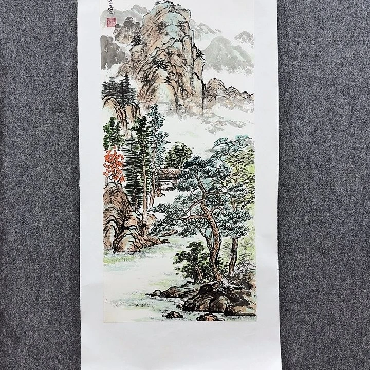 国画孙建平老师手绘作品