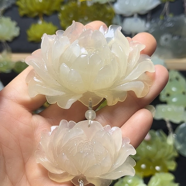 未镶嵌蛇纹石玉发饰