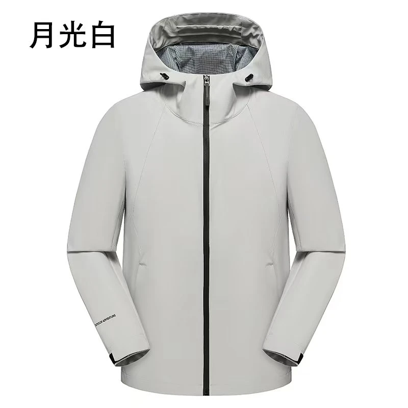 【高端系列】新款春秋季户外情侣冲锋衣6A002