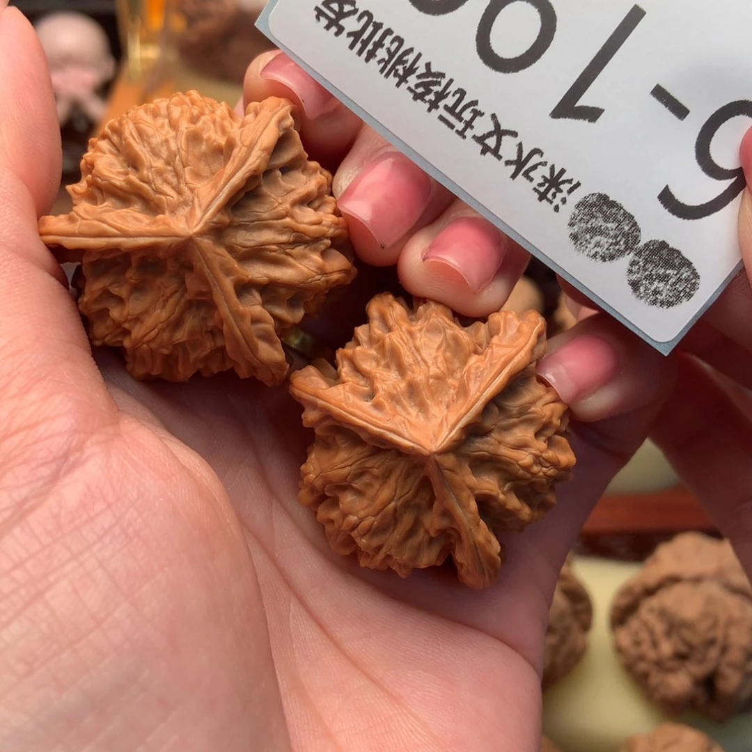 文玩核桃把件38盘山