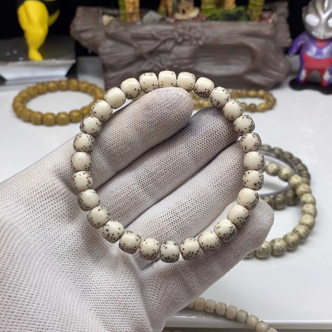 星月菩提吊坠8x7河豚细星