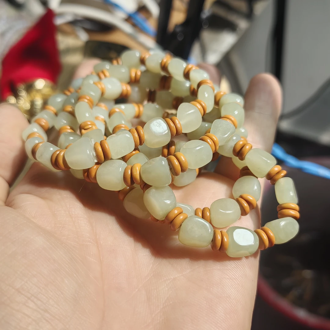 随型手串原石打磨简约百搭