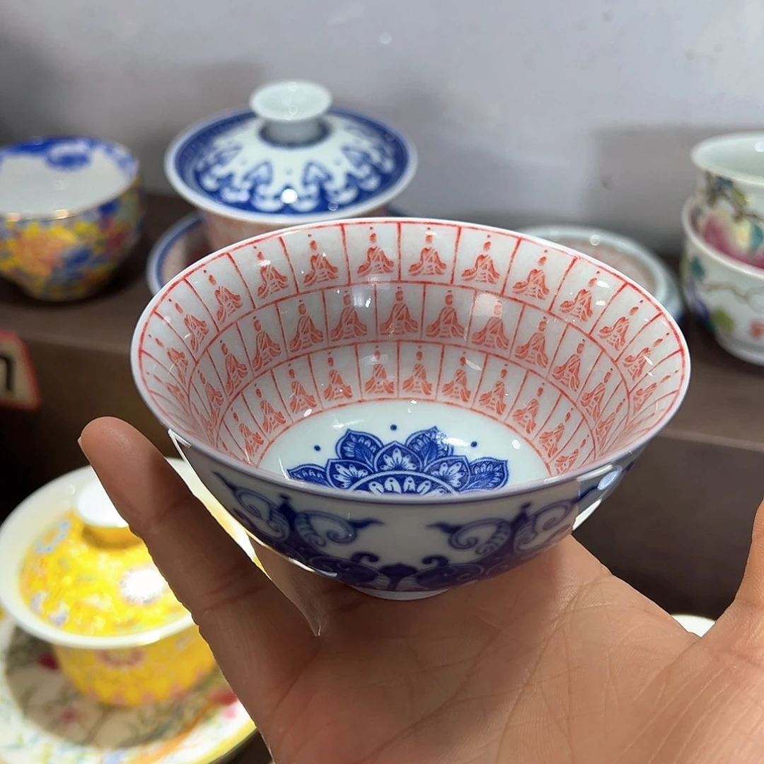 盖碗全场七景德镇景德镇景德镇窑