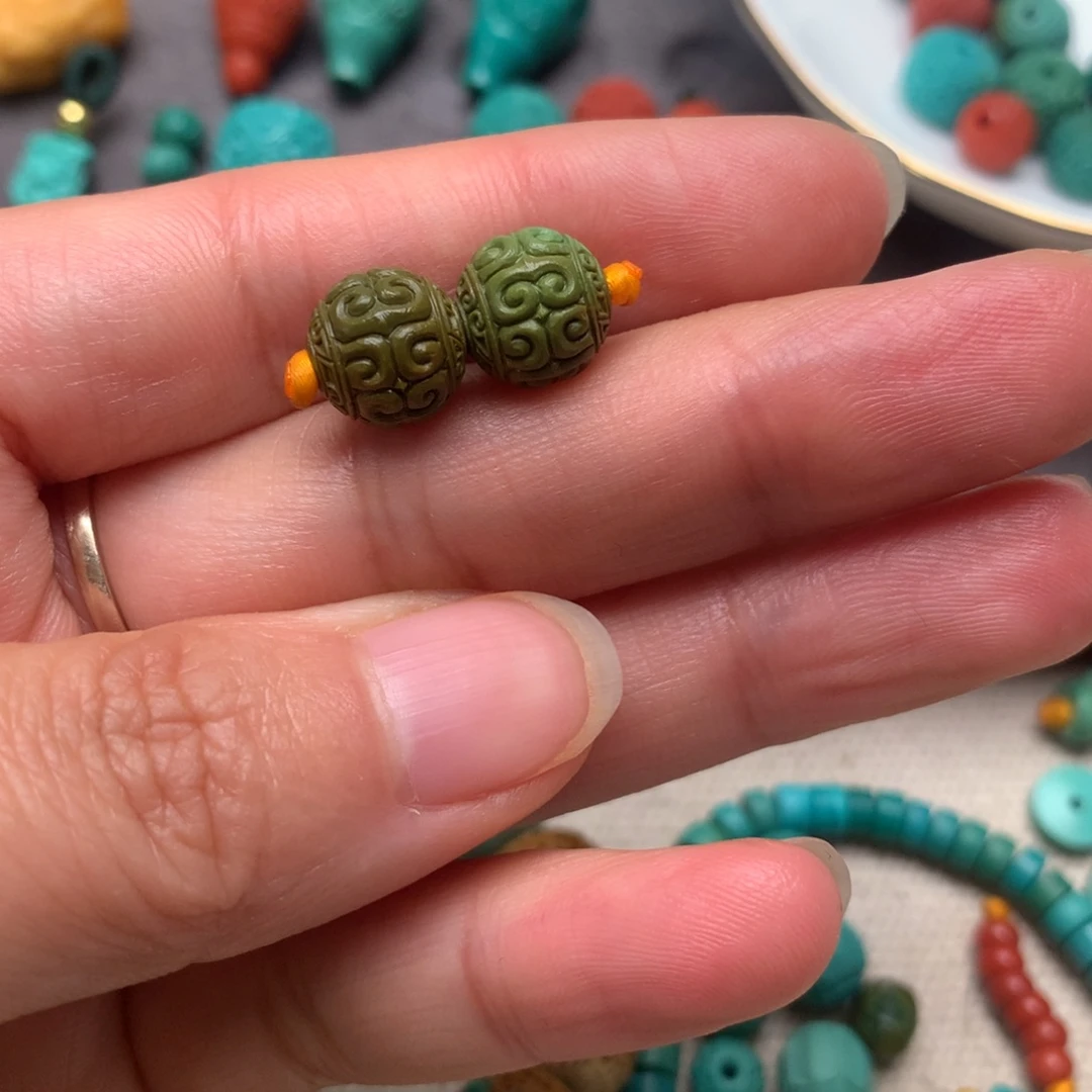 绿松石未镶嵌配饰