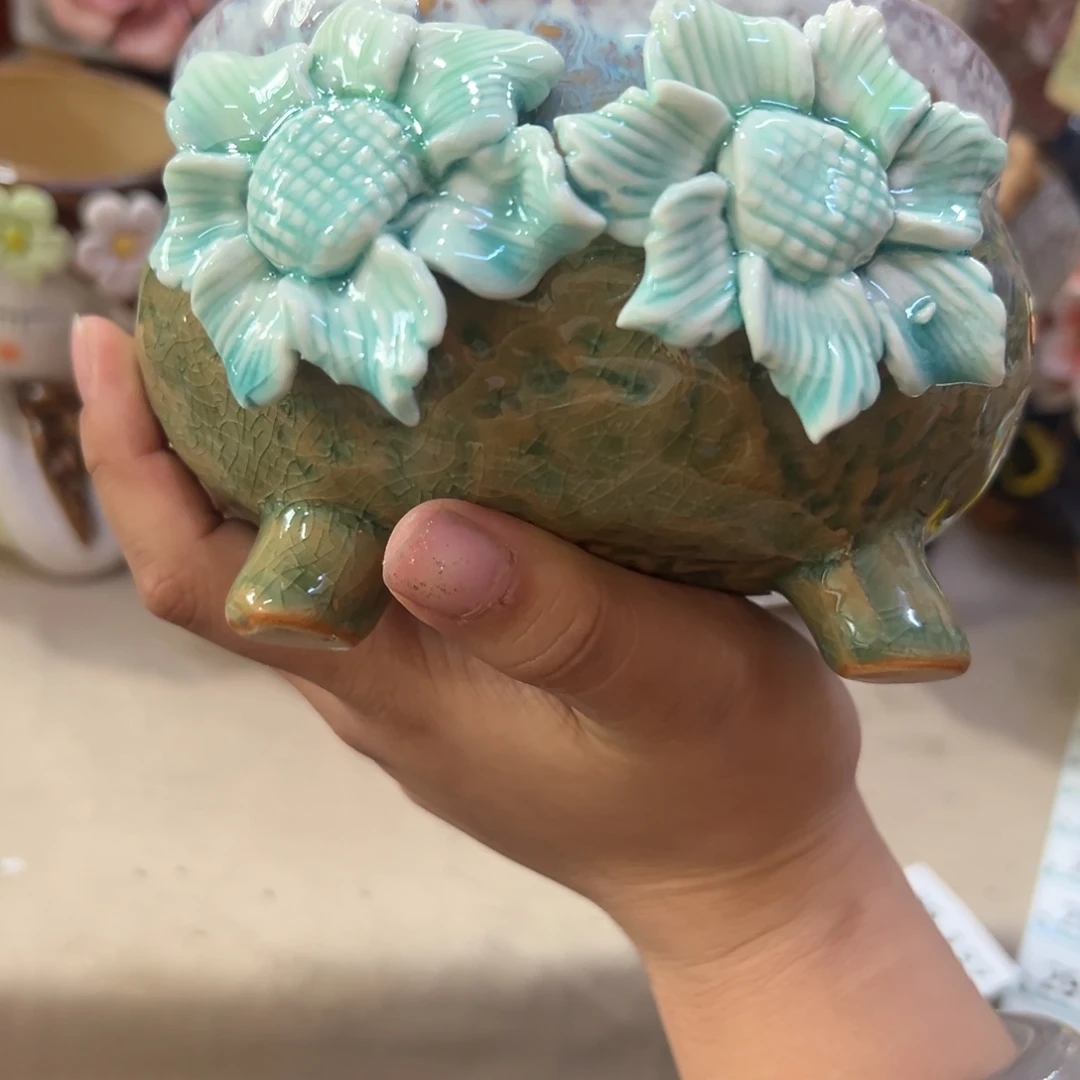 满20米秒退拉黑花盆