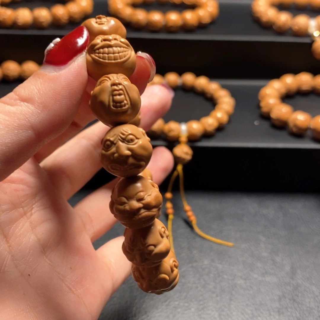 猴头核桃手串百态