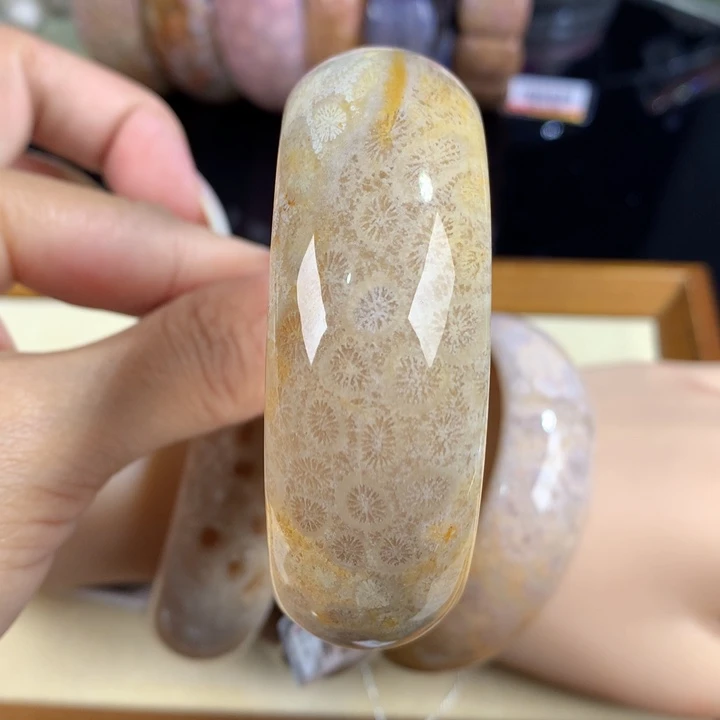 硅化珊瑚（珊瑚玉）未镶嵌吊坠(赠链)12号福利56圈口