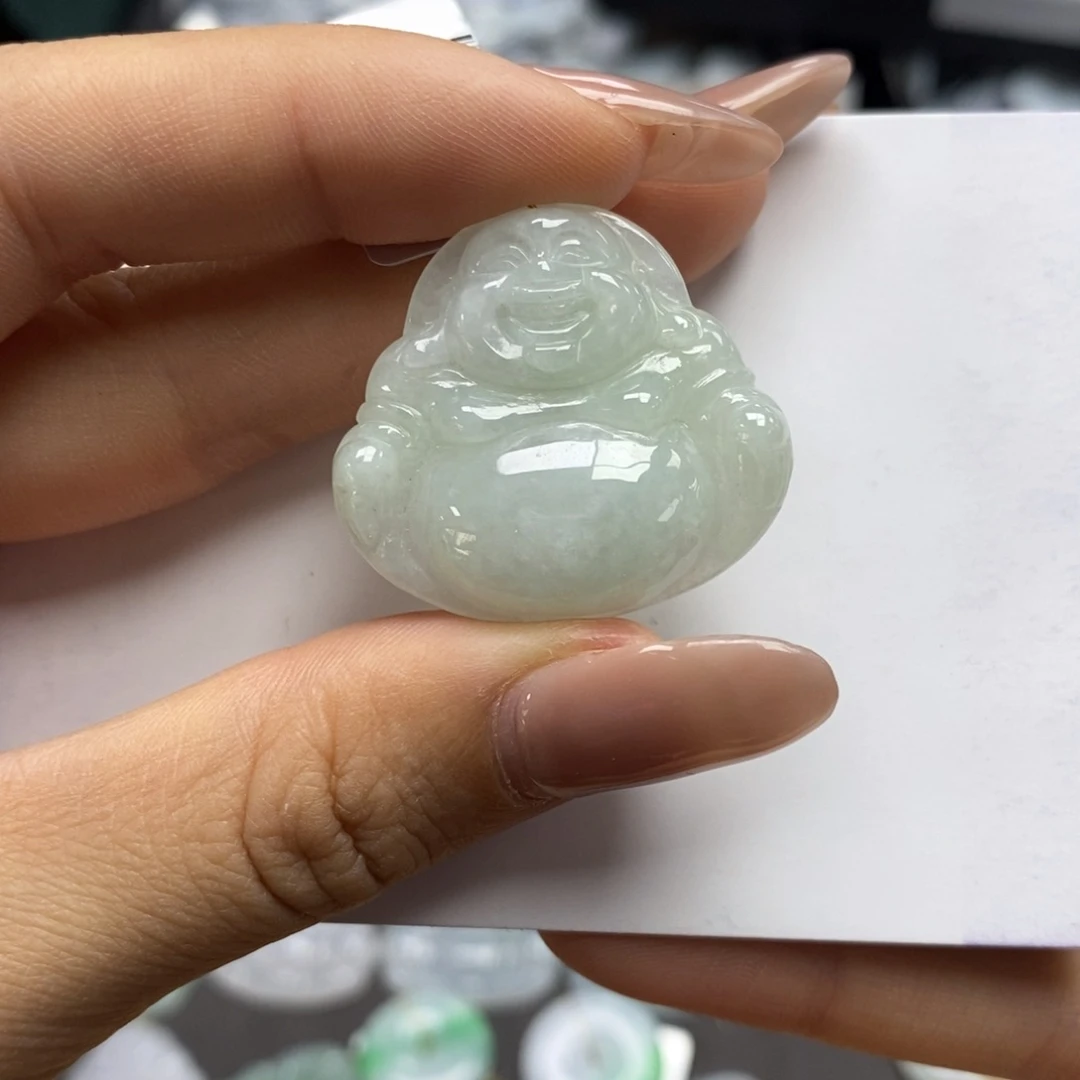 颈饰未镶嵌翡翠佛公