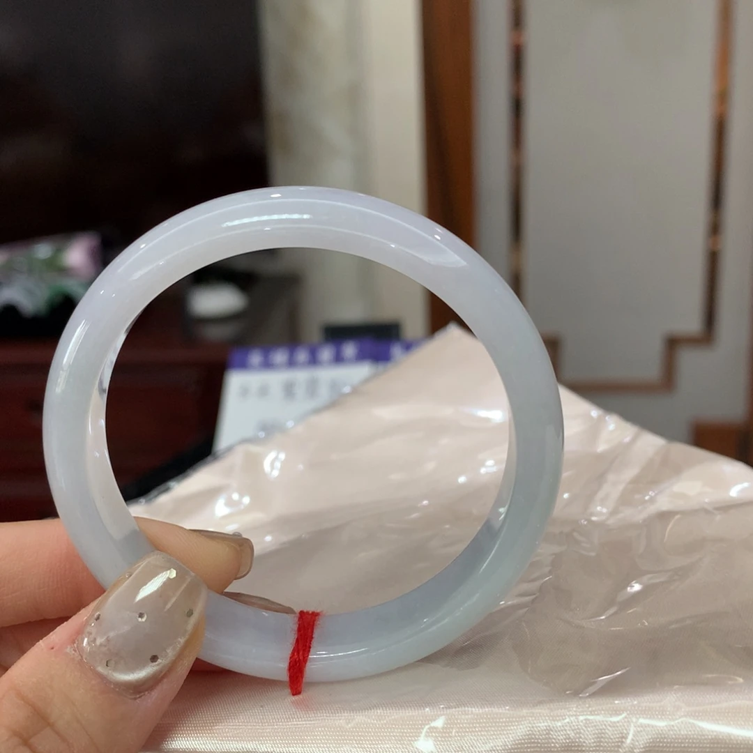 未镶嵌手镯翡翠三天鉴赏期圈口56.4