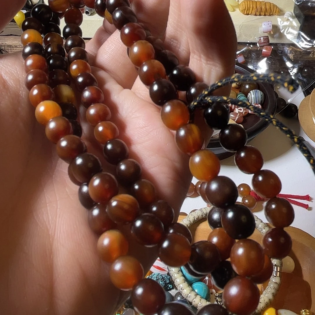 仰***俯吊坠白玉菩提珠子