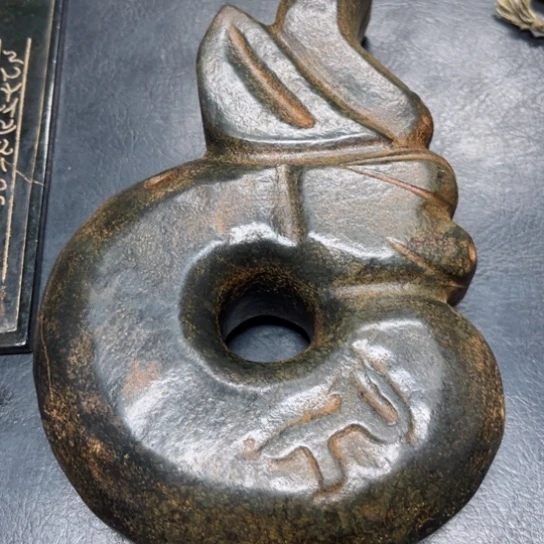 吊坠白玉菩提把件