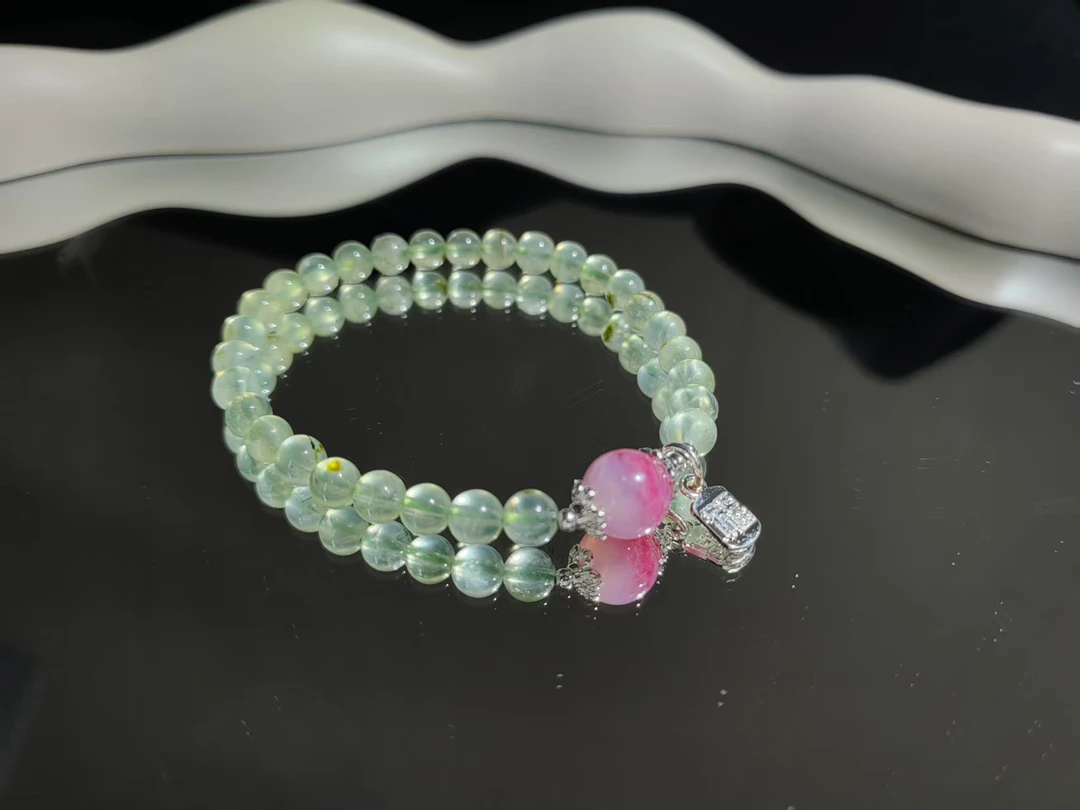 A1173【金汐】葡萄石原创手串