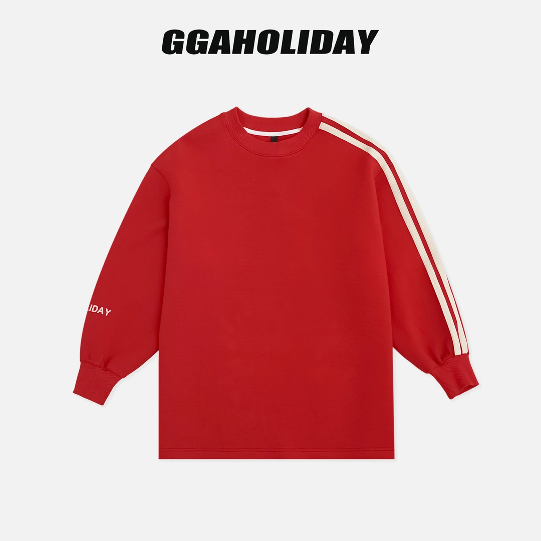 GGAHOLIDAY 秋冬高级时尚休闲简约风宽松潮流百搭显瘦卫衣-153220