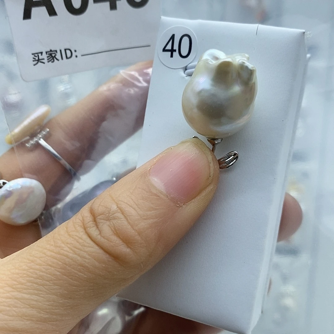 颈饰钛钢淡水珍珠