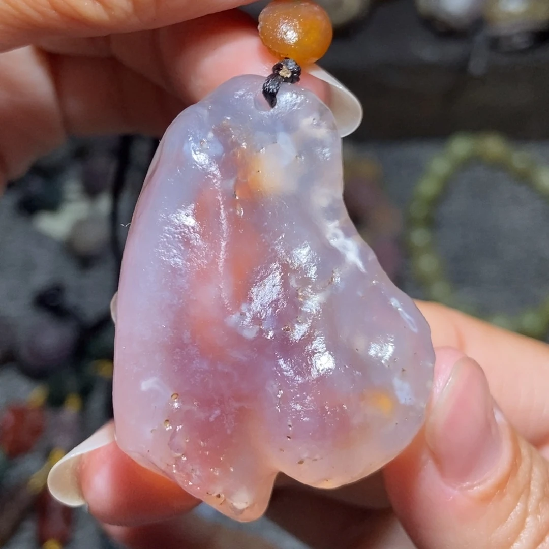 未镶嵌玛瑙/玉髓珠宝半成品