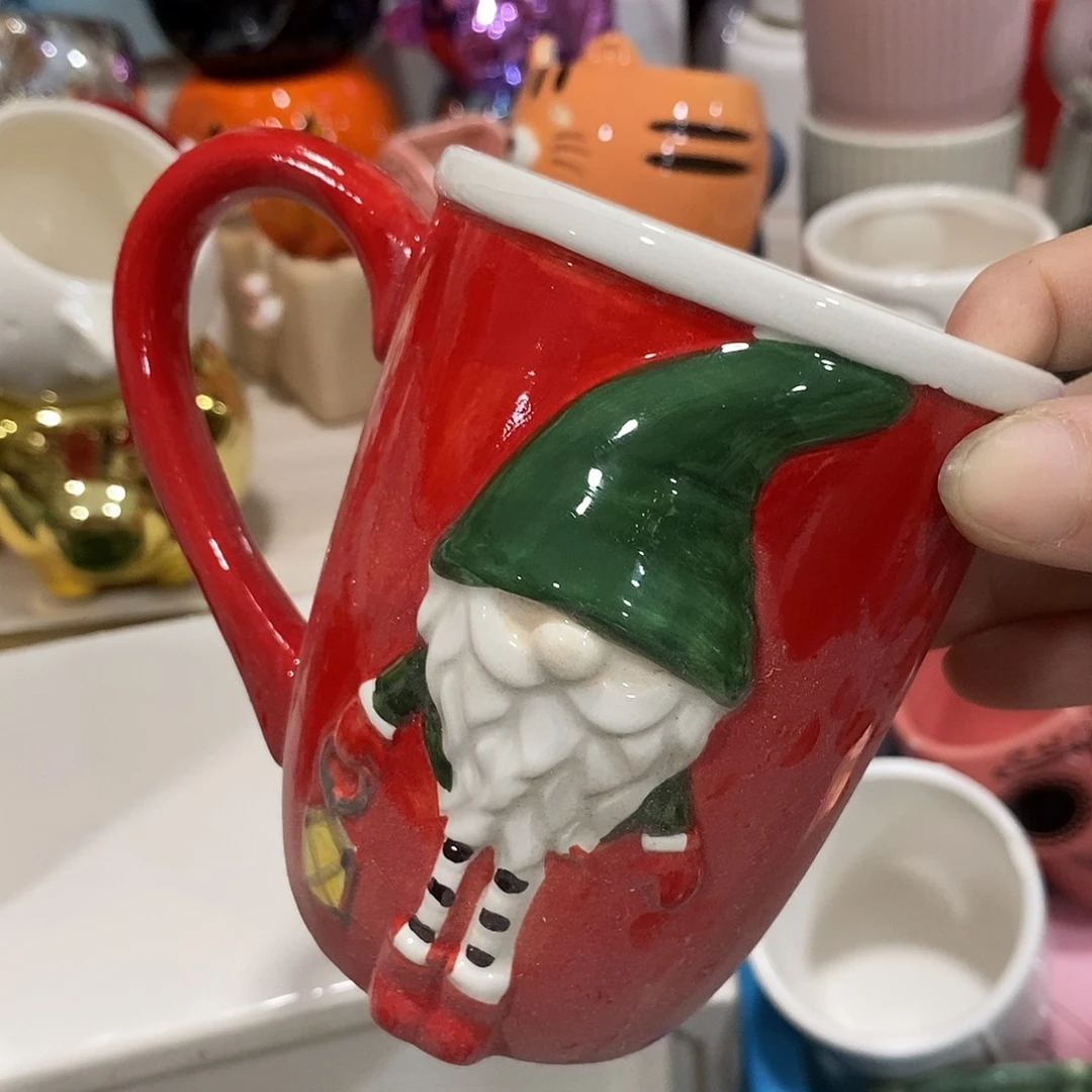 杯子陶盆有孔 瑕疵介意勿拍