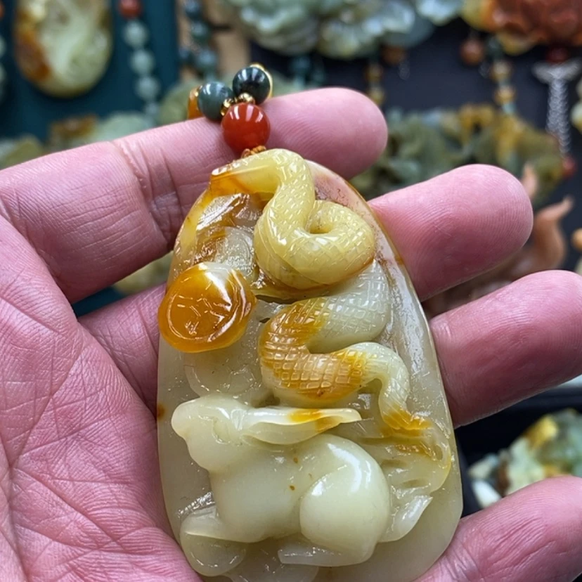 【闪购商品】未镶嵌岫玉吊坠