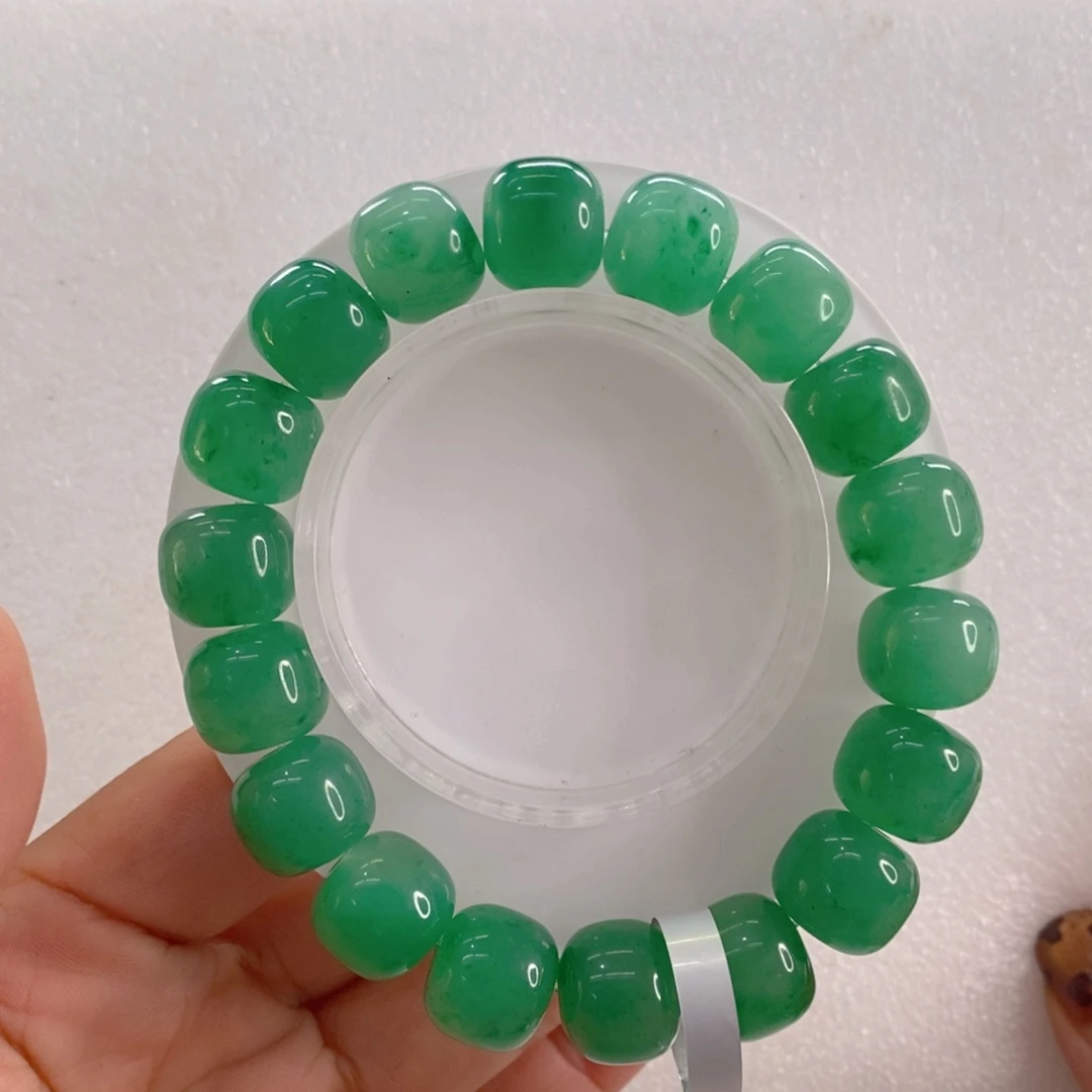 不***…石英质玉未镶嵌手链暇放漏