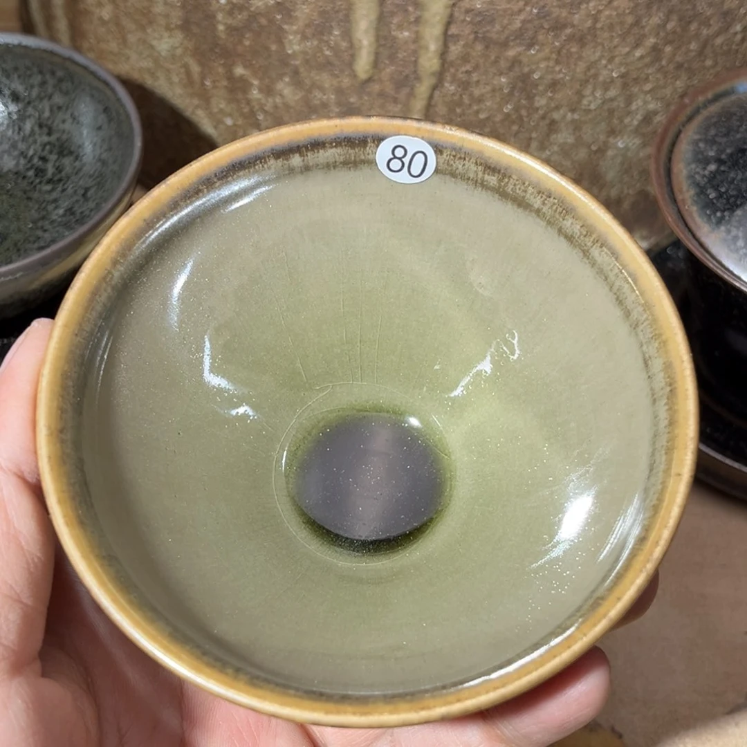 茶盏义兴龙窑坚持真柴烧