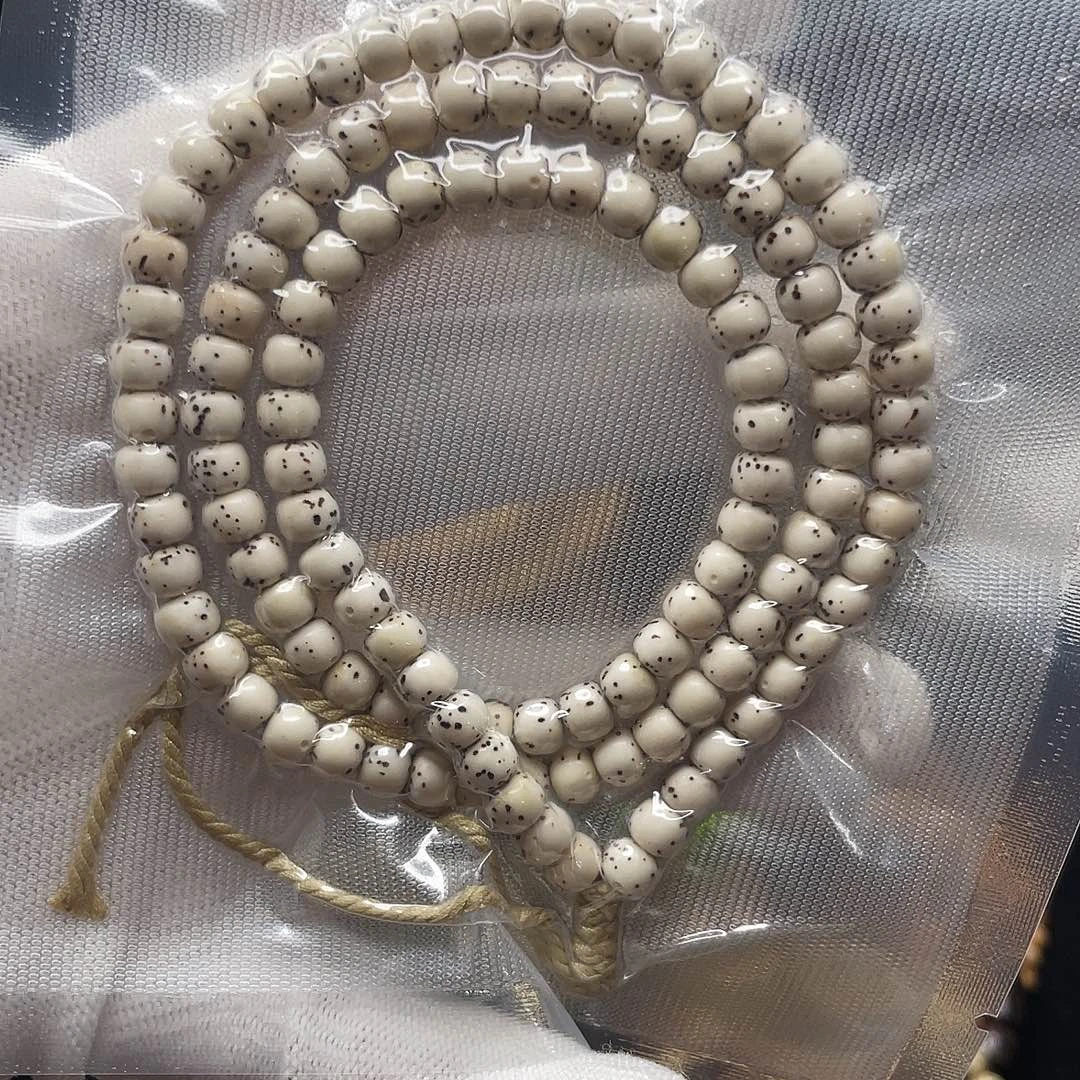 手串星月菩提5×6半壁大留白