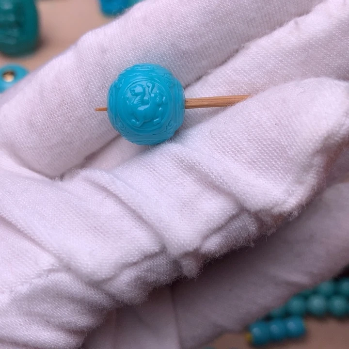 绿松石四神兽12.6未镶嵌超*超