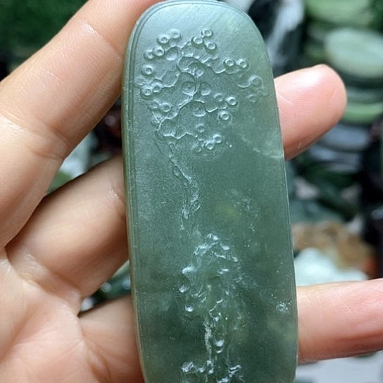 未镶嵌和田玉（糖玉）珠宝半成品