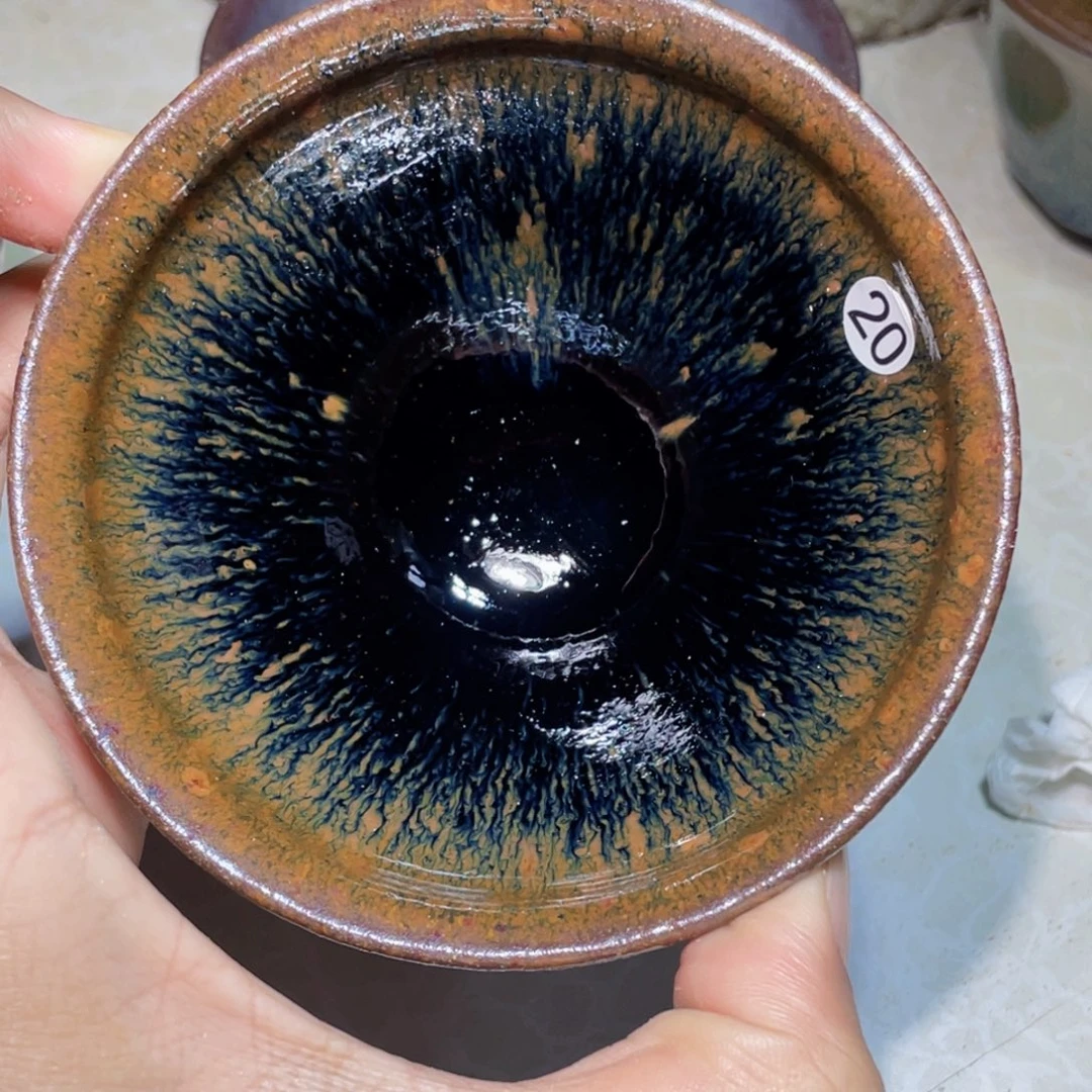 茶盏龙窑柴烧建盏20