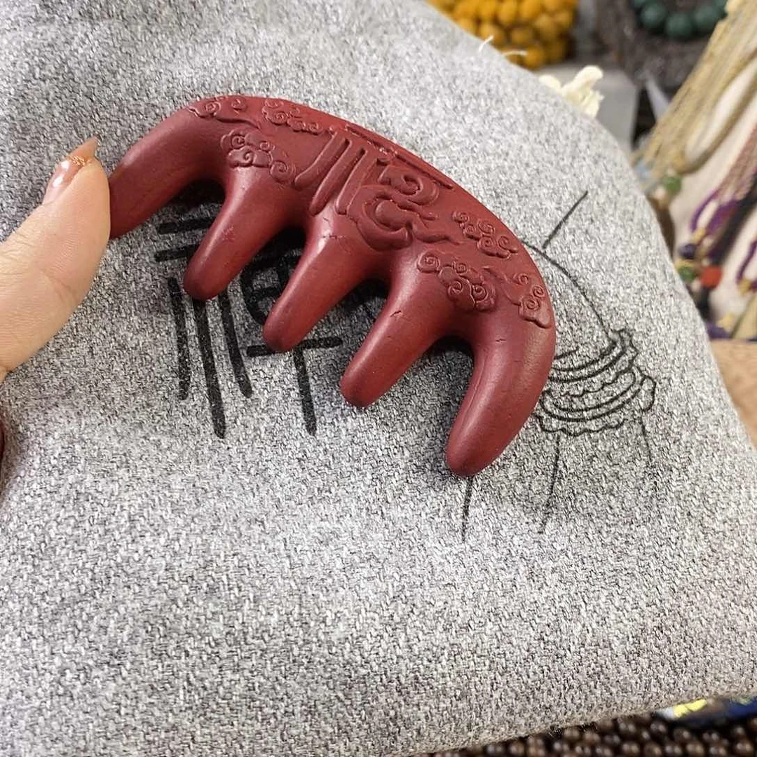 微瑕花蕊夫人按摩梳