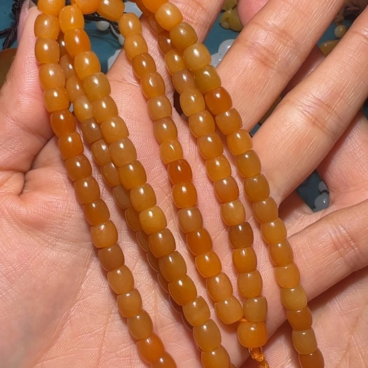 天***罡和田玉未镶嵌颈饰