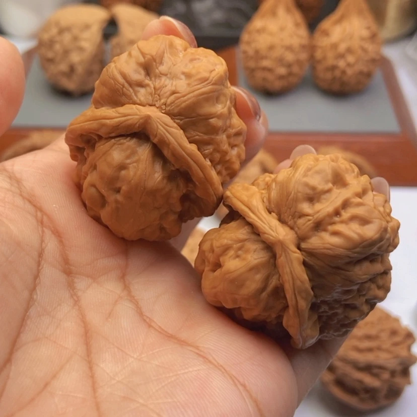 【闪购商品】文玩核桃把件40蛤蟆佛度