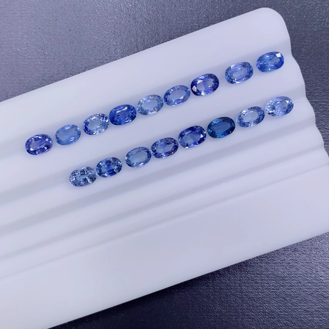 裸石蓝宝石300元一粒 选好上定向 4*6mm