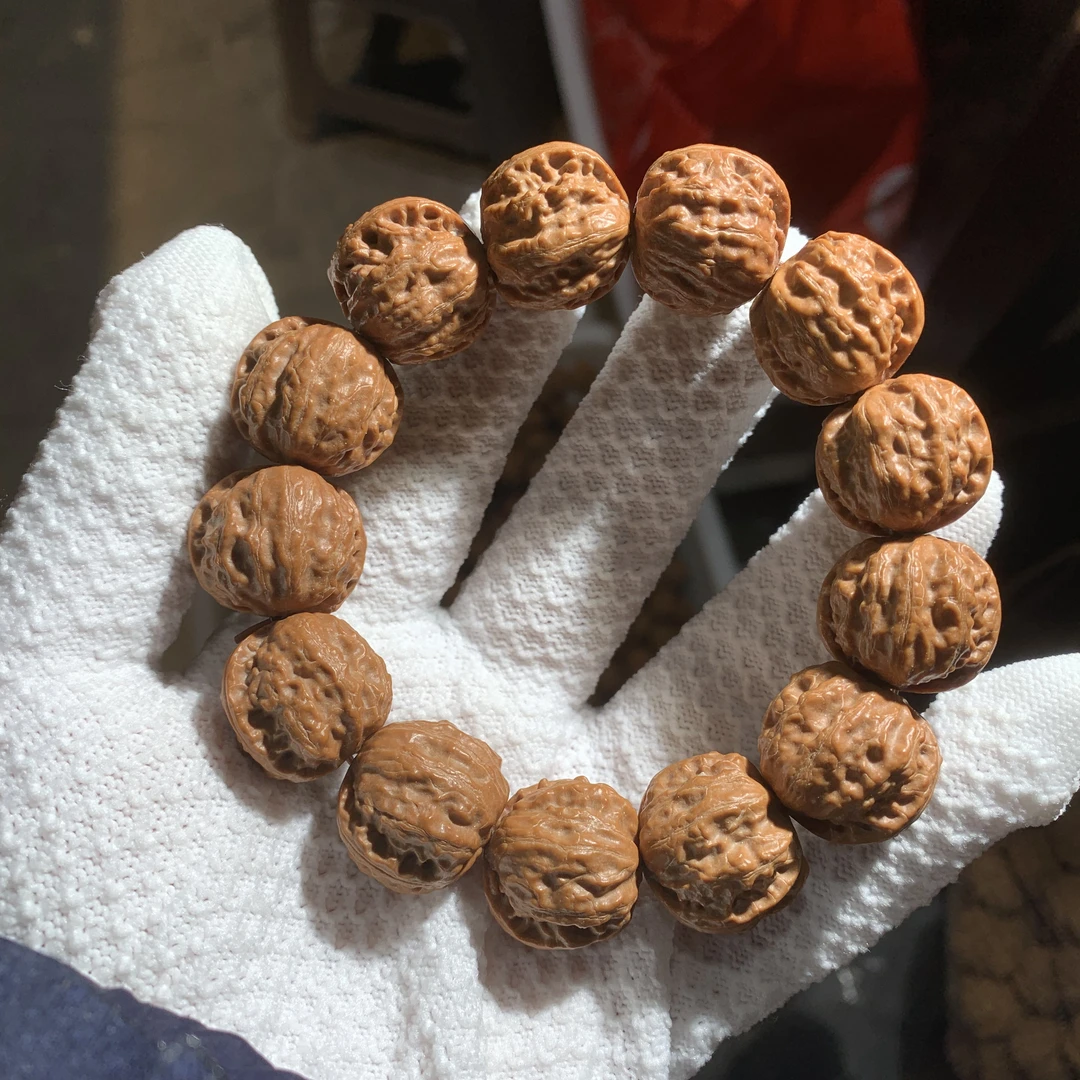 天然野生门头沟方块野生小核桃手串精品手串21mm文玩核桃手串
