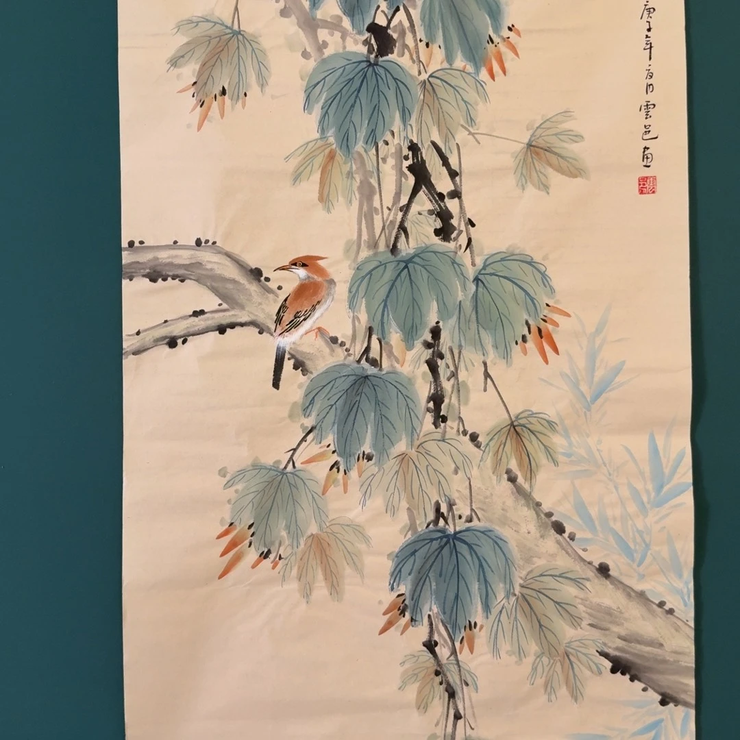 国画云老师作品画作