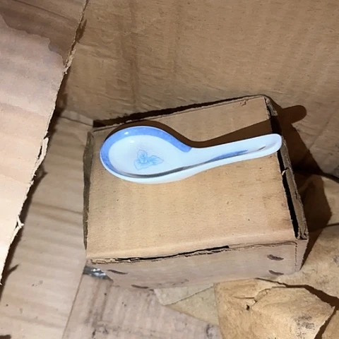 瓷片一盒20只国营厂库存